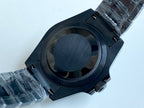 GMT-MASTER II CUSTOM BLACK CASE GREEN BLACK BEZEL