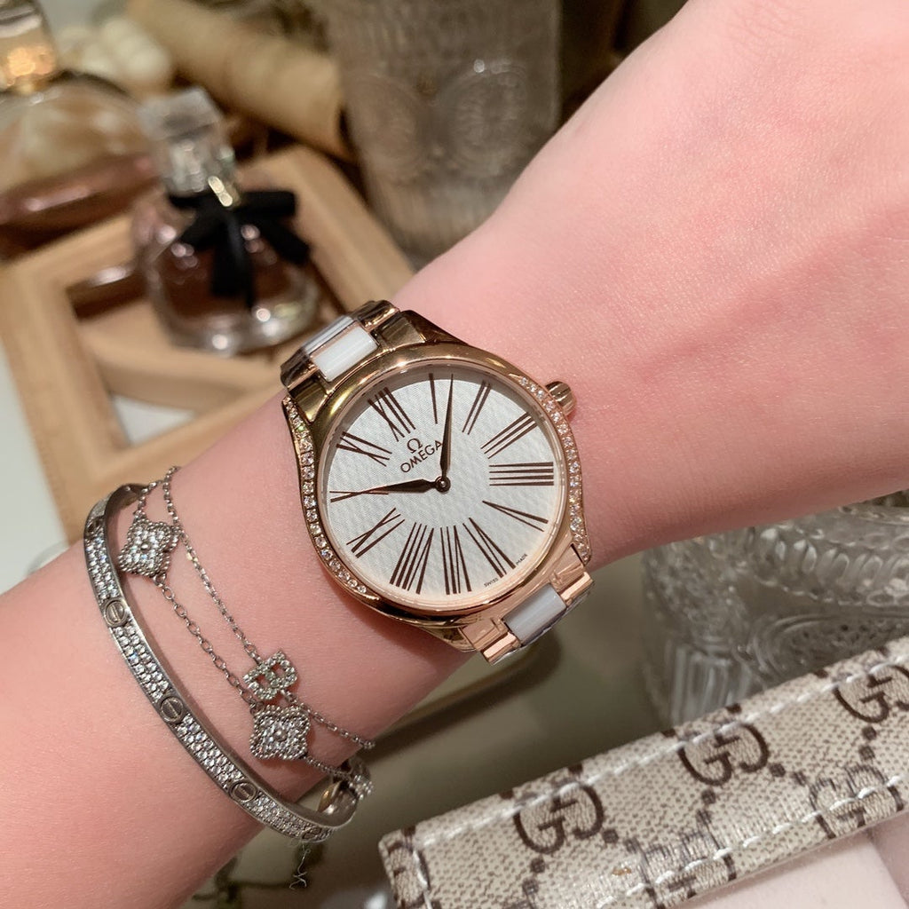 DEVILLE 36MM QUARTZ TWO-TONE